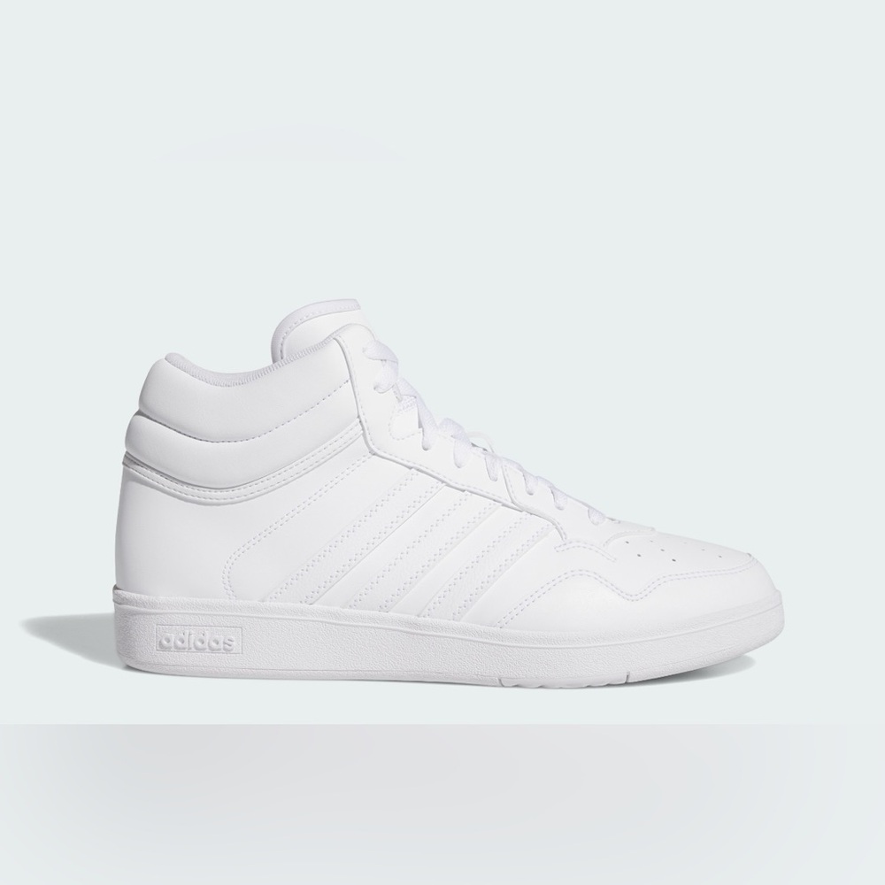 Adidas Men's Hoops 4.0 Mid White Sneakers